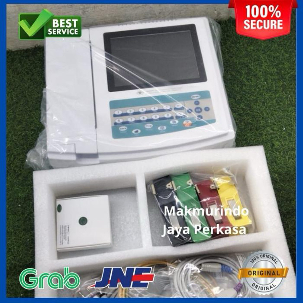 Digital 12-lead 12-channel Electrocardiograph ECG/EKG CONTEC ECG1200G