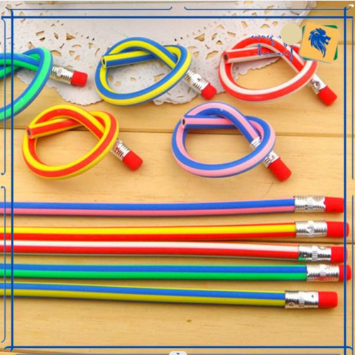 

Pensil Lentur Fleksibel Unik Mainan Edukasi Anak -- Pensil Lentur Fleksibel Warna-Warni Unik & Lucu