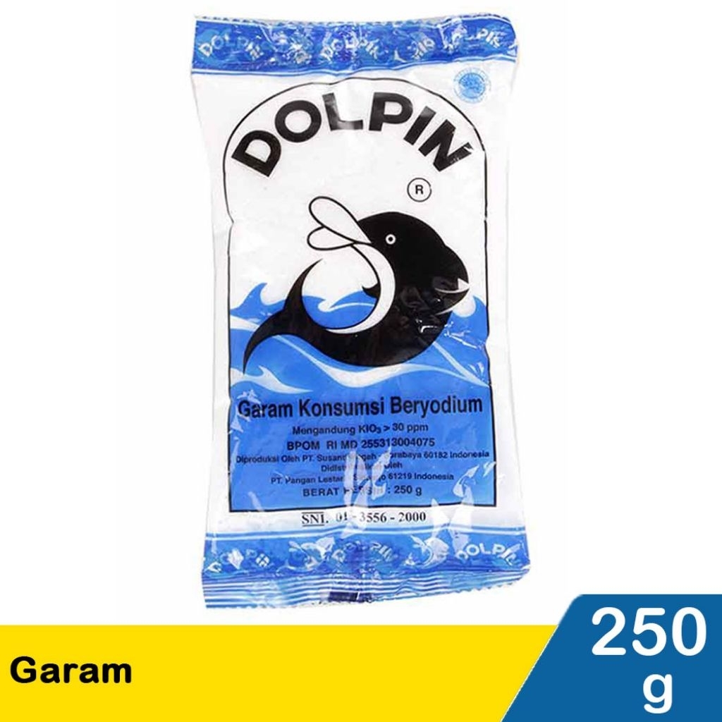 

Garam Dolpin 250gram free bubble wrap