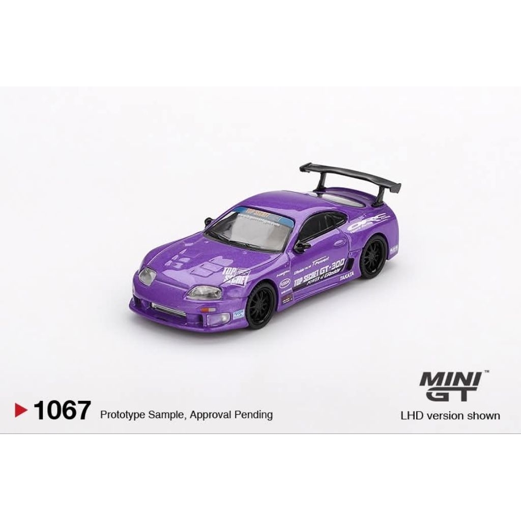 MGT01067 Toyota Supra (A80) Top Secret GT-300 Top Secret Purple
