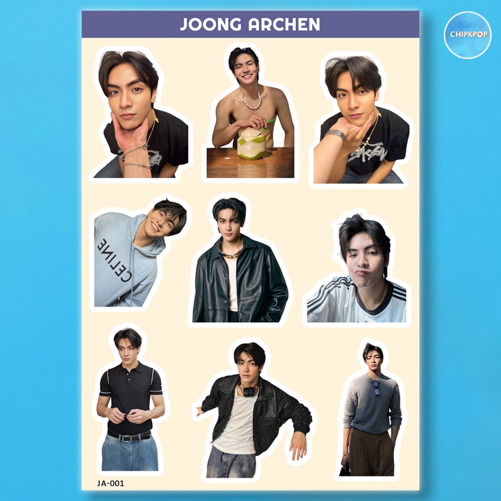JOONG ARCHEN GMMTV STIKER AKTOR THAILAND I BL THAILAND I JOONG ARCHEN | GMMTV THAILAND I MERCHANDISE