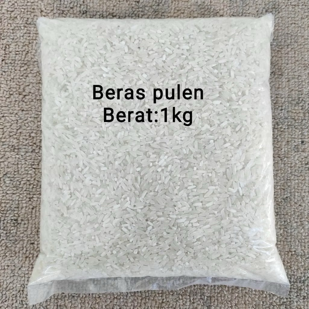

Beras Lokal Kemasan 1kg Beras Pulen Berkualitas