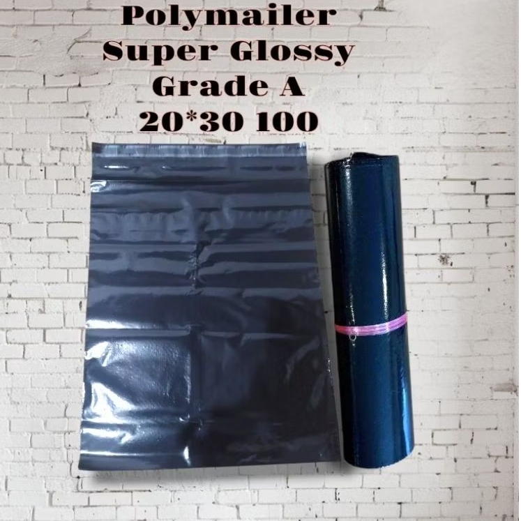 plastik packing polymailer 20x30 super glossy
