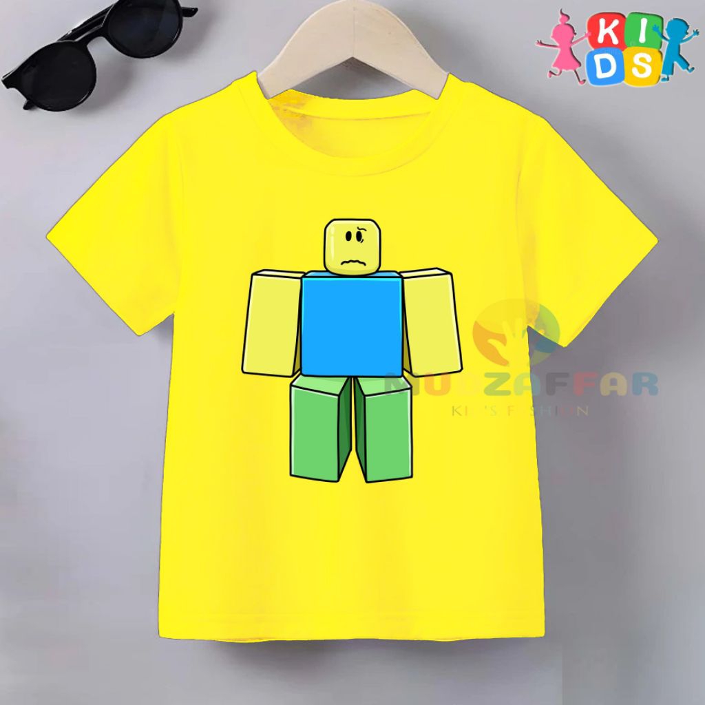 BAJU KAOS ANAK NOOB ROBLOX FORSAKEN KAOS ANAK KARAKTER NOOB ROBLOX FORSAKEN