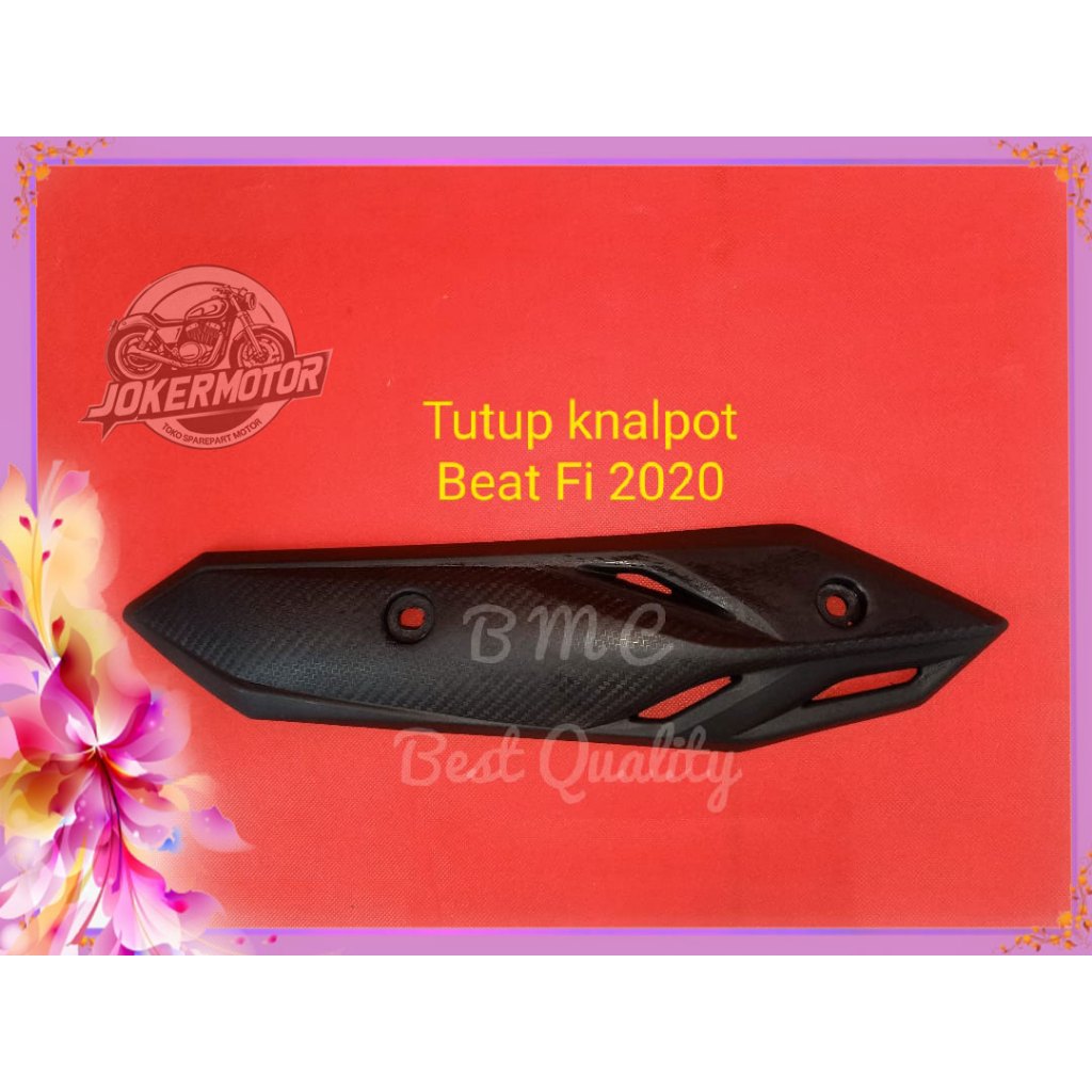 TUTUP KNALPOT COVER KNALPOT STANDART HONDA BEAT FI 2020 - JOKERMOTOR