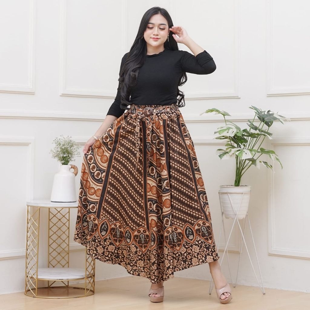 ROK PAYUNG SABUK BATOK / ROK BATIK / ROK SANTRI UKURAN DEWASA BAHAN RAYON