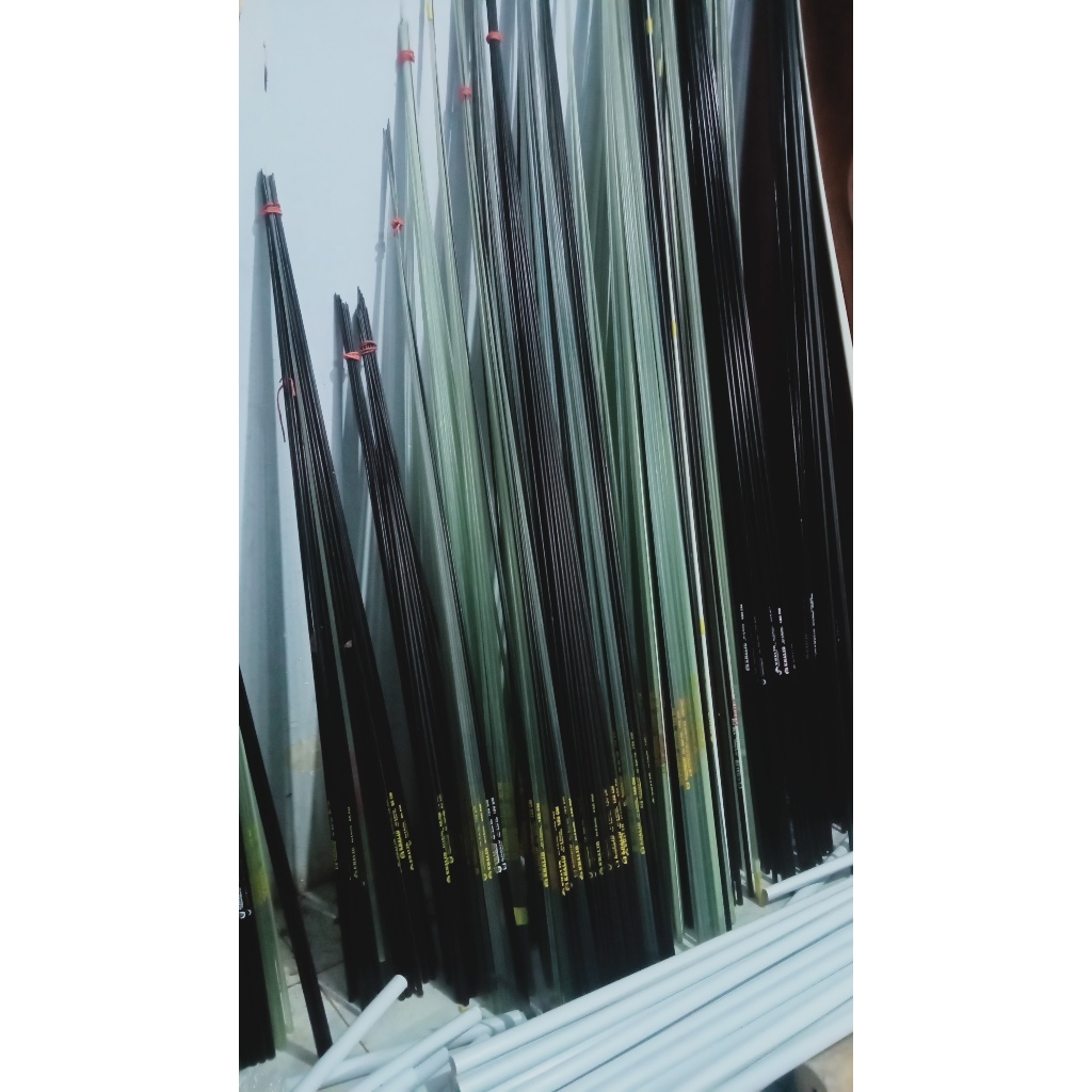 BAHAN JORAN FIBER SOLID LENTUR DAN KAKU UKURAN 90 CM 100 CM 110 CM 120 CM, BAHAN UJUNG JORAN