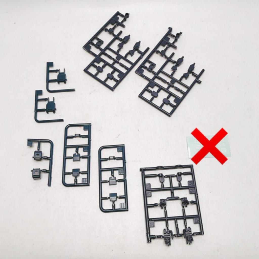 XFS HG 1:144 model kit Hazel II Part Arms