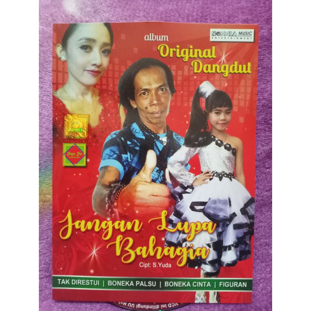 VCD ALBUM ORIGINAL DANGDUT