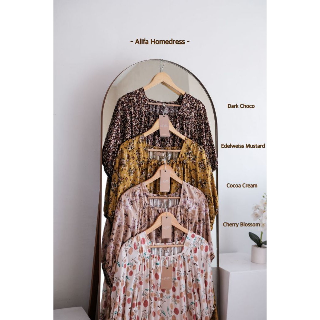 Alifa Home Dress Nilam  Daster Rayon Premium