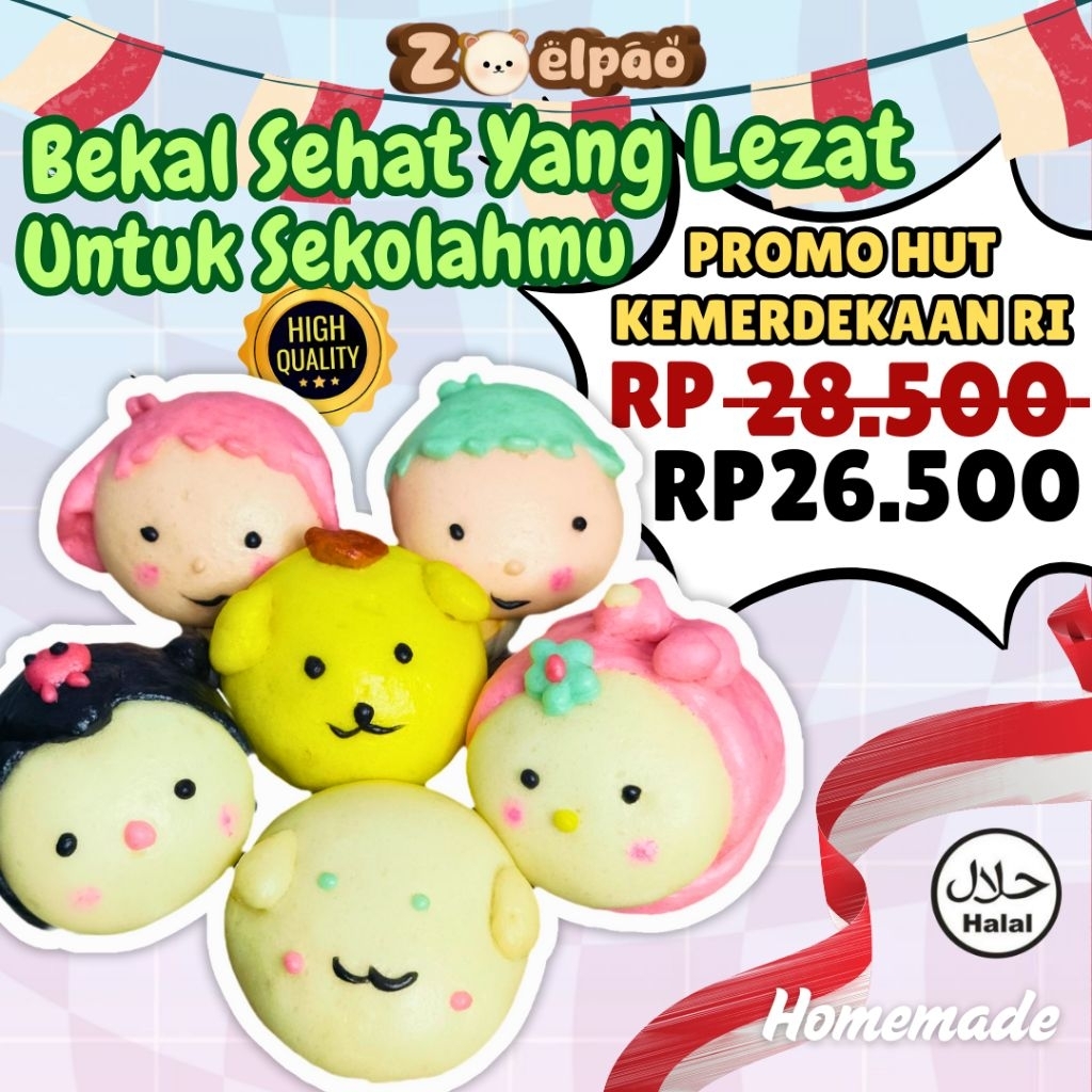 

Bakpao Karakter Frozen Zoelpao, New Character