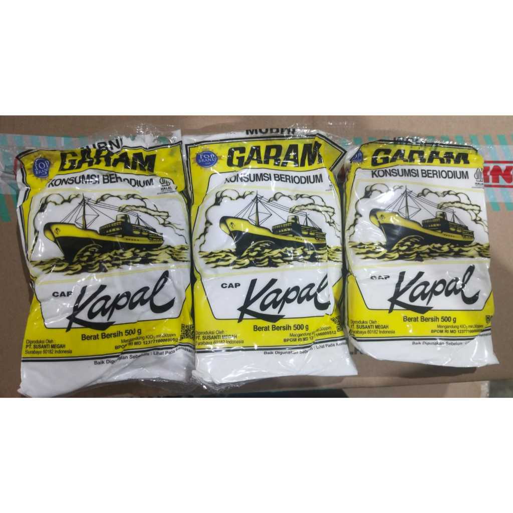 

Garam Kapal Asli 250gr / 500gr Promo Murah