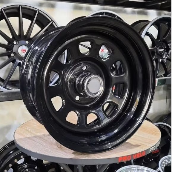 Velg Mobil Offroad DAYTONA Ring 14 Lebar 6 PCD 5×114.3 Steel Wheel Brave