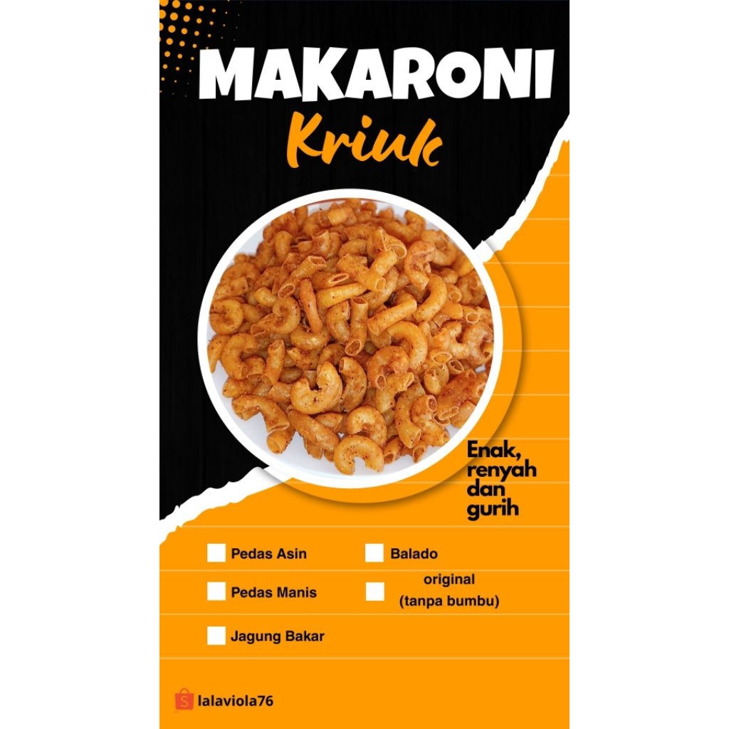 

Makaroni bantet pedas manis