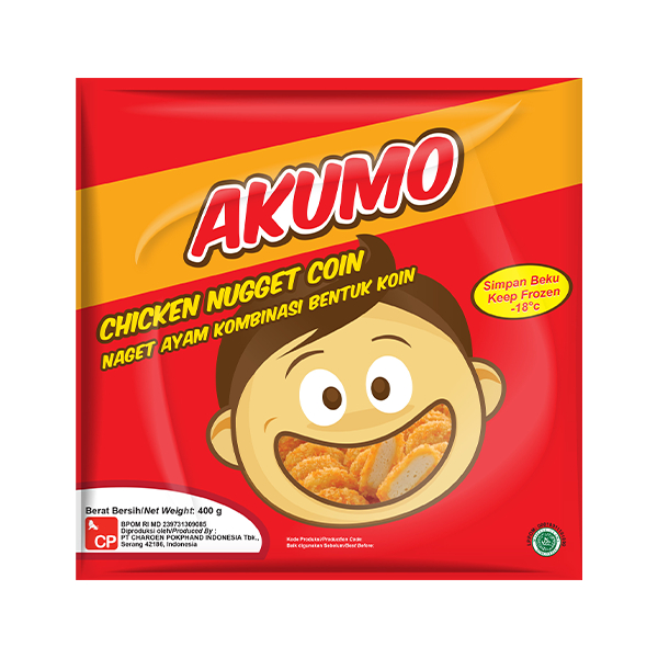 

Akumo Chicken Nugget Coin 200gr