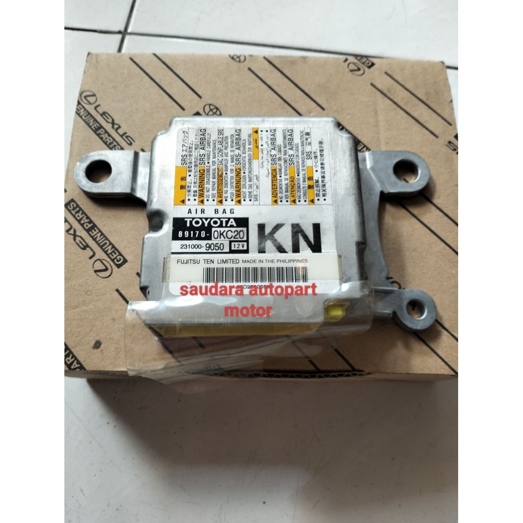 MODUL ECU COMPUTER AIR BAG 89170-OKC20 ALL NEW INNOVA REBORN ASLI ORISINIL