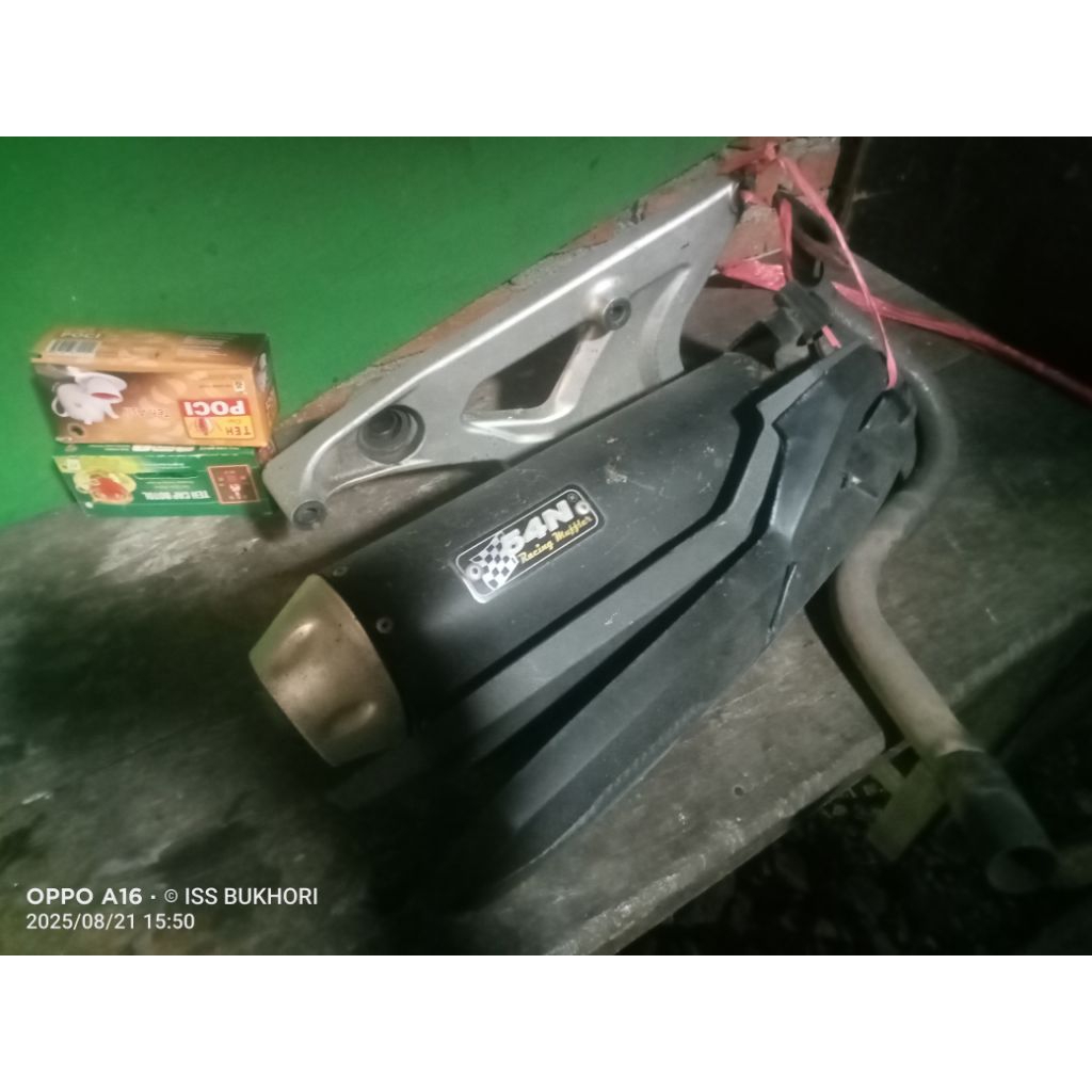 knalpot copy CMS 54N + arm old