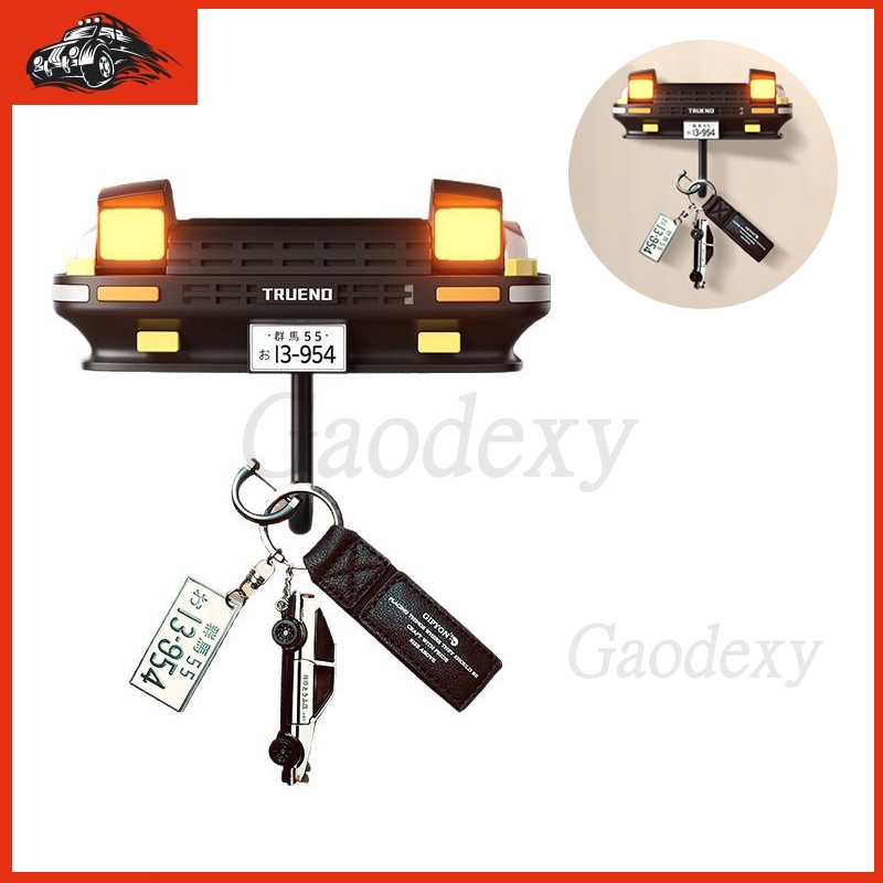 Tempat Kunci Dinding Key Holder Initial D AE86/Car Garage Key Holder Gantungan Kunci Dinding