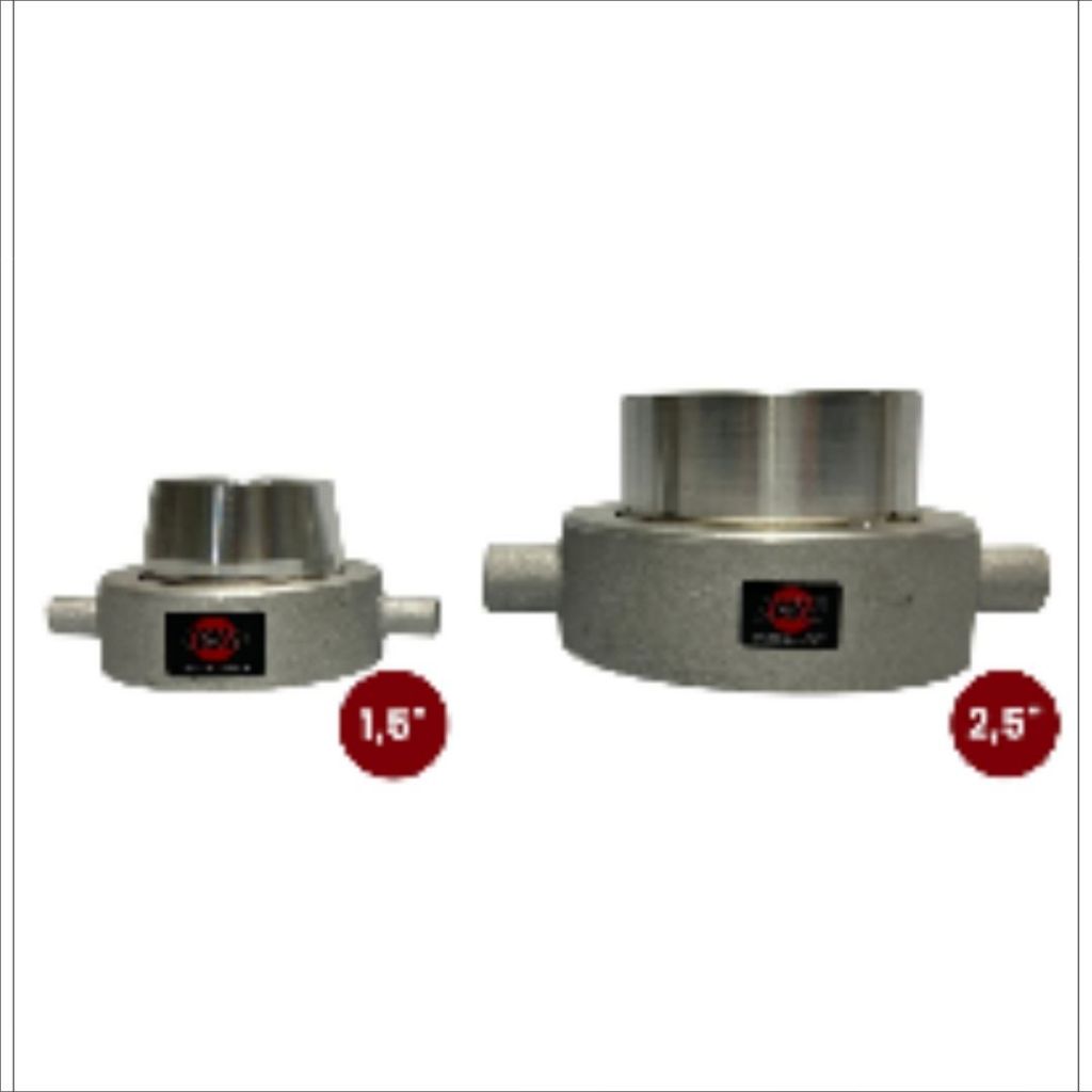 IWA Adaptor Female NHT 1.5" 2.5" untuk Kanzo Nozzle Sambungan Selang Damkar Pemadam Kebakaran