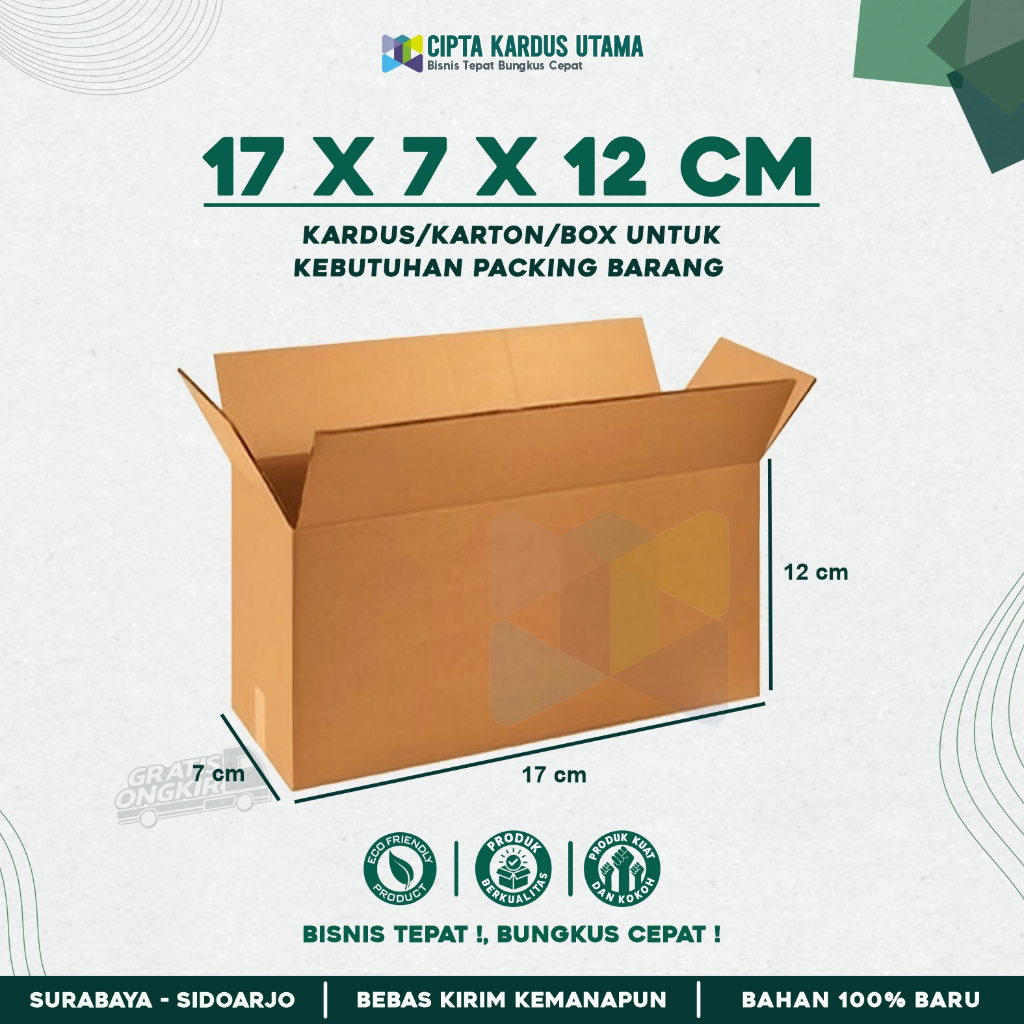 

Kardus Packing 17x7x12 | Box Packing | Kardus Packing