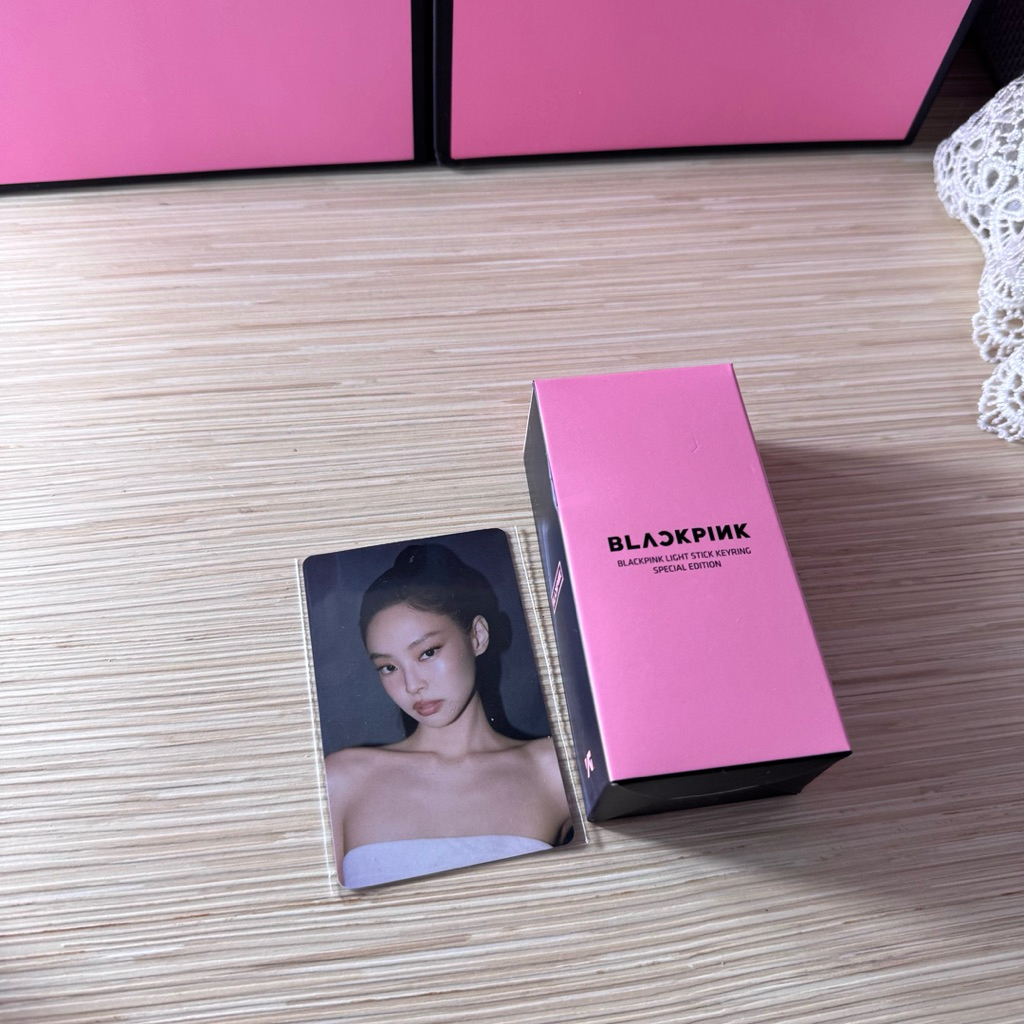 [ READY STOCK ] Photocard Benefit MD Deadline JENNIE ROSE Blackpink