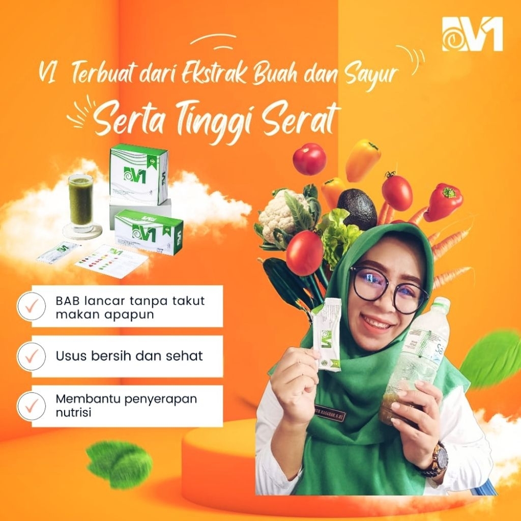 Natural Bio V1 Detox Nasa Original Detox Cuci Usus Kotor Obat Wasir Ambeien Diet Herbal Bukan Flimty