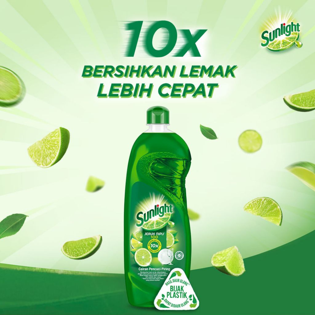 Sunlight Botol Sabun Cuci Piring 750ml