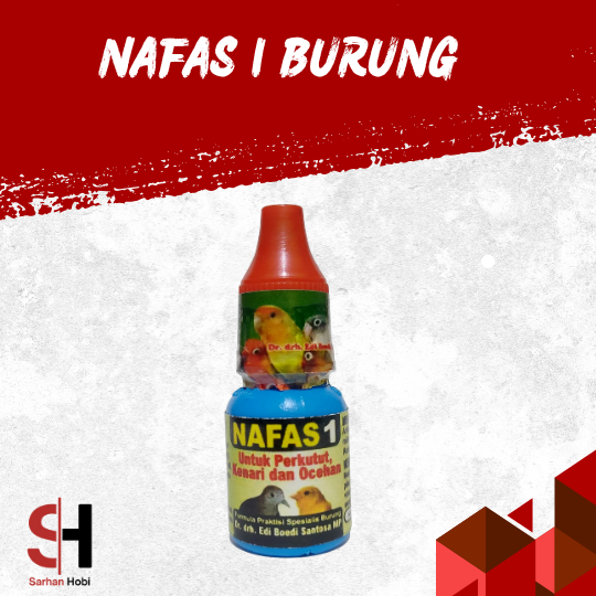 NAFAS 1 DR.EDHI Obat Burung untuk Pernafasan Ringan & Pilek