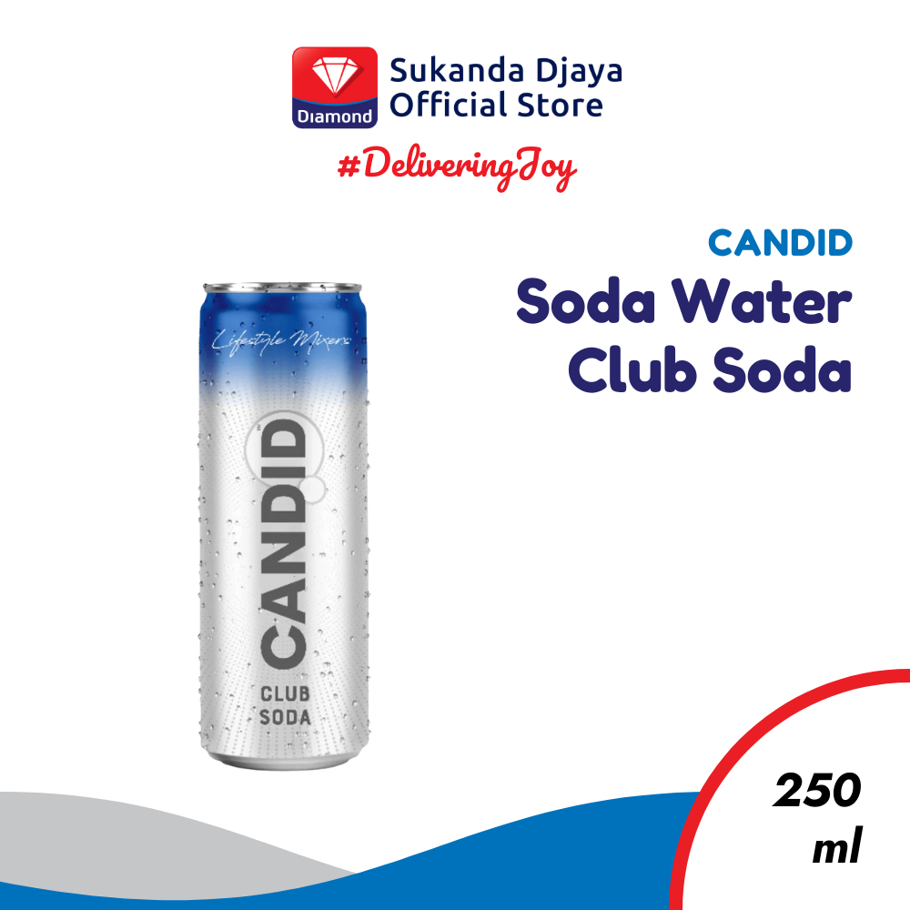 

Candid Soda Water Club Soda 250 Ml