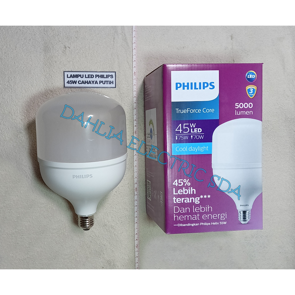LAMPU LED PHILIPS 45W TFC CAHAYA PUTIH