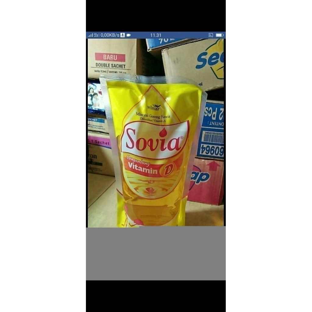 

MINYAK WILMAR SOVIA 1L