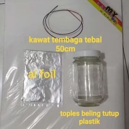 Prakarya elektroskop Prakarya Electroscope kelas 9 kawat tembaga