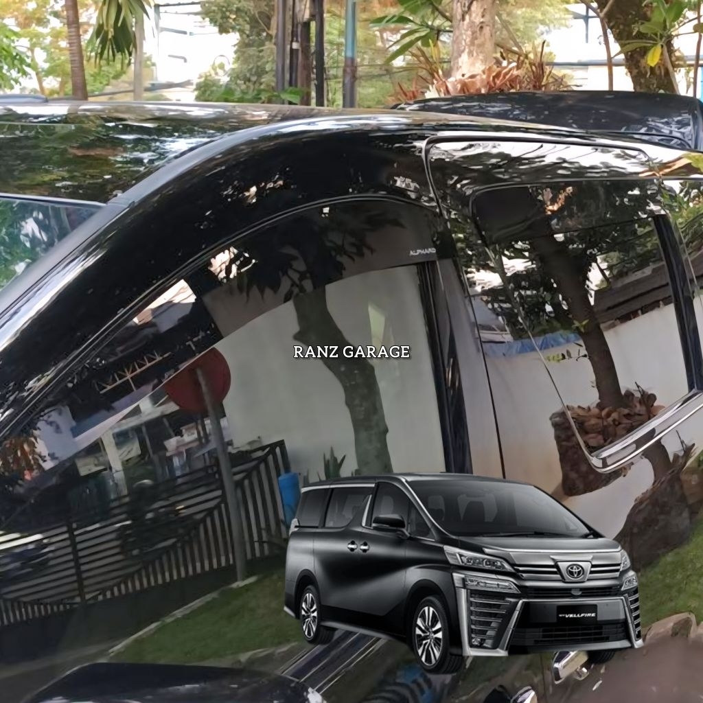 Door Visor Talang Air Toyota Alphard 2009-2015