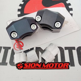 Dudukan Stang Fatbar Wilwood Luxury Full CNC Hitam