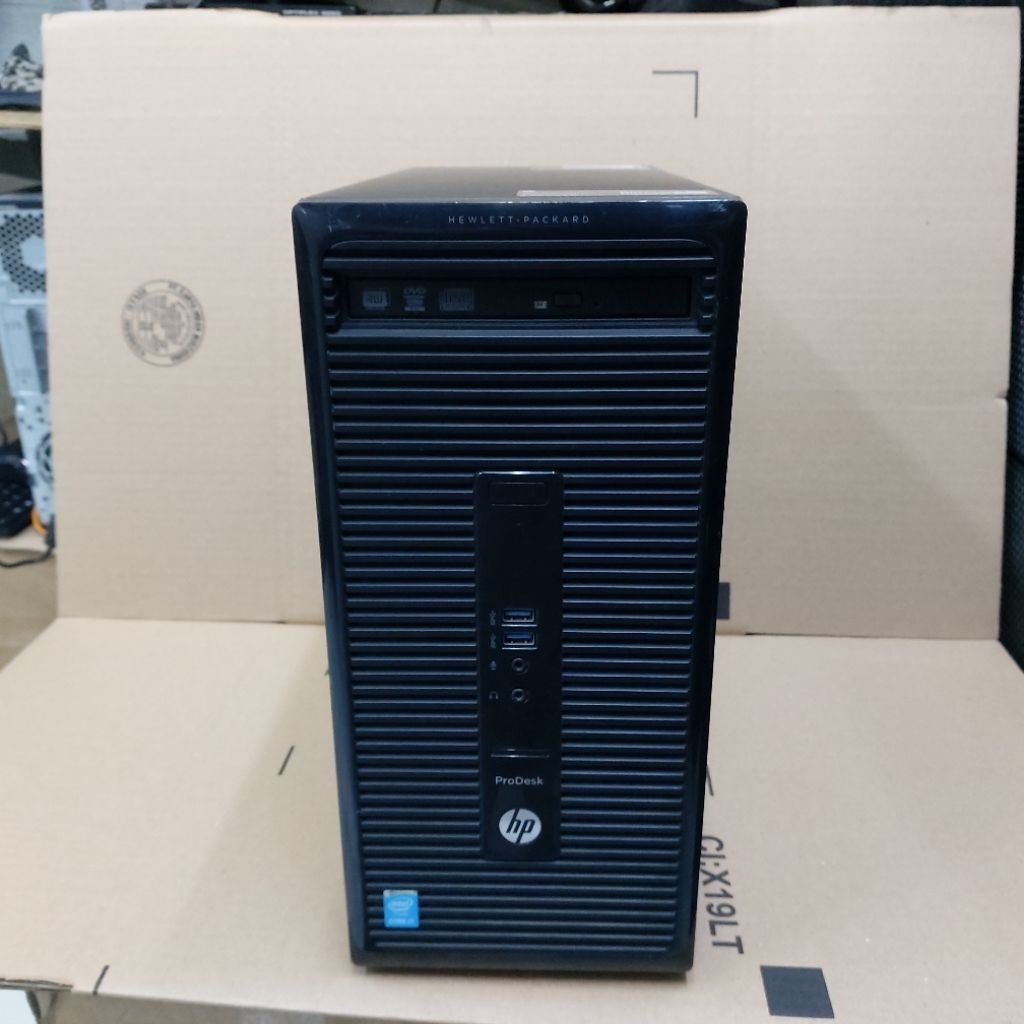 PC HP PRODESK 400 G2 MT CORE I7 4790s RAM 8GB SSD 256GB SIAP PAKAI