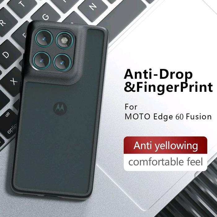Motorola Edge 60 Fusion / Edge 60 Pro Shock-Proof Rugged Armor Hybrid Case - Edge 60 Fusion