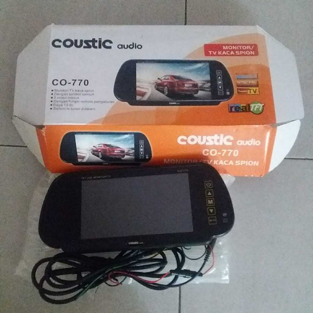 TV LCD Monitor Spion Mobil Acoustic CO-770