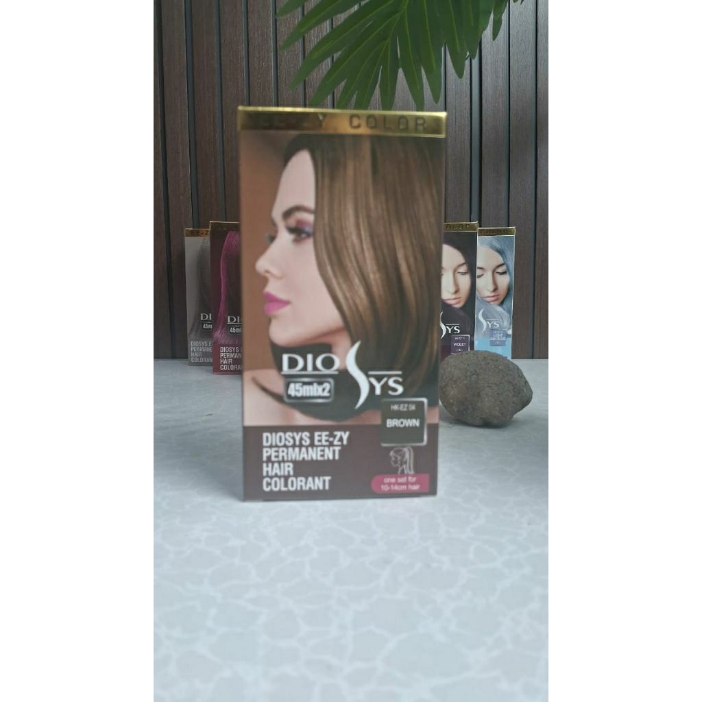 Diosys Permanent Hair Colorant 45mlX2 pewarna rambut yang cocok digunakan sehari - hari agar tampil 