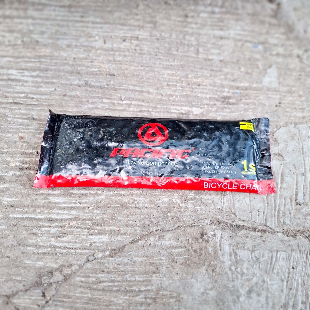 Rantai Sepeda BMX Single Speed 114 Links Pacific