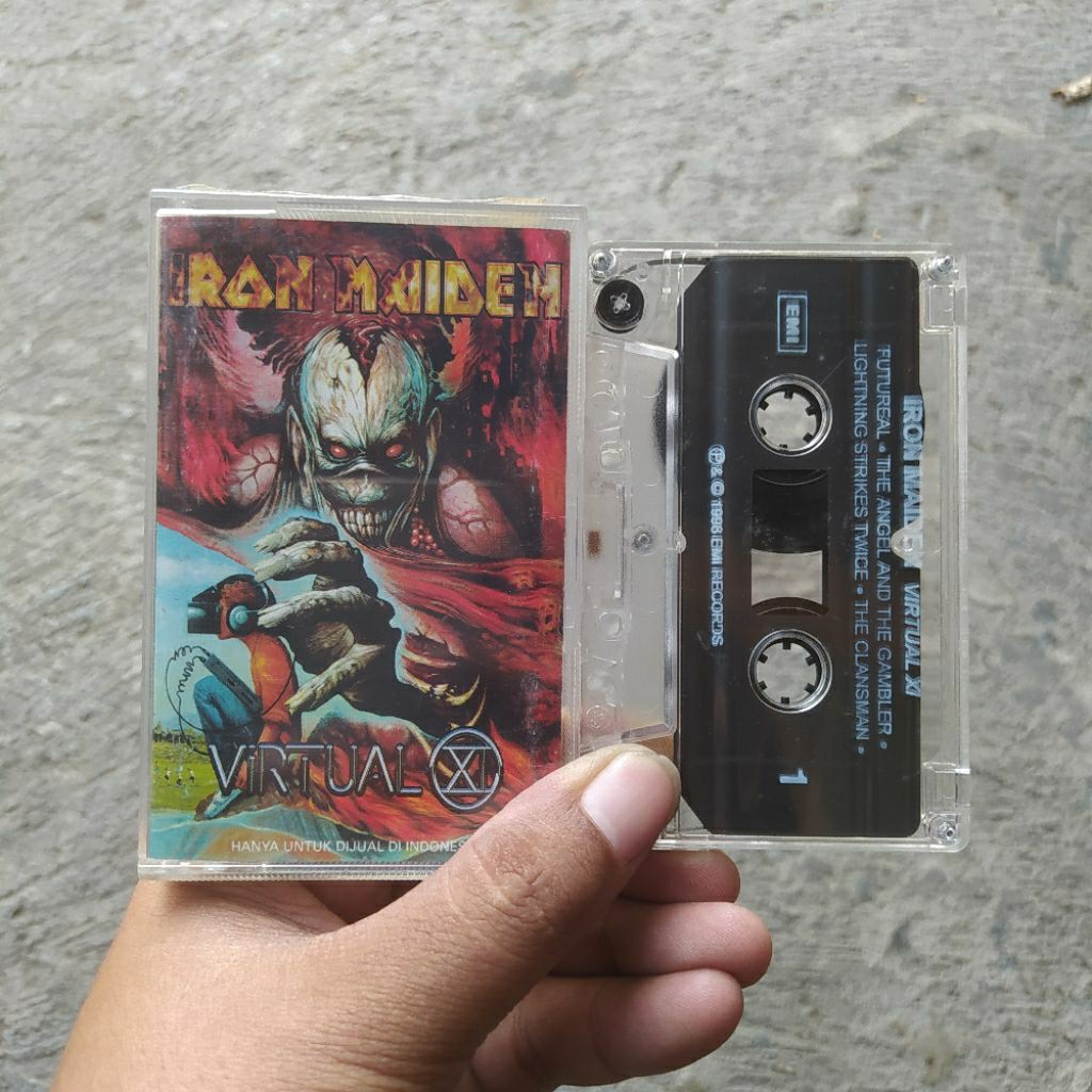 Kaset Pita Iron Maiden - Virtual XI