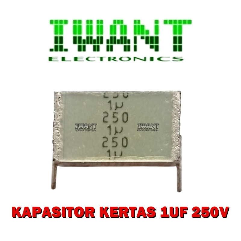 KAPASITOR KERTAS 1UF 250V CAPASITOR 1UF 1.5UF 250V KAPASITOR 1UF 1,5UF 250V CAPASITOR KERTAS 250V 1U