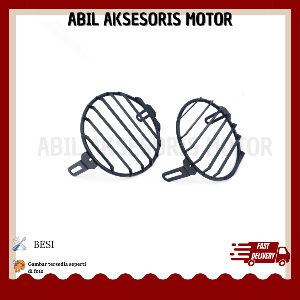 GRILL HEADLAMP W175 COVER LAMPU PNP KAWASAKI W175 W 175