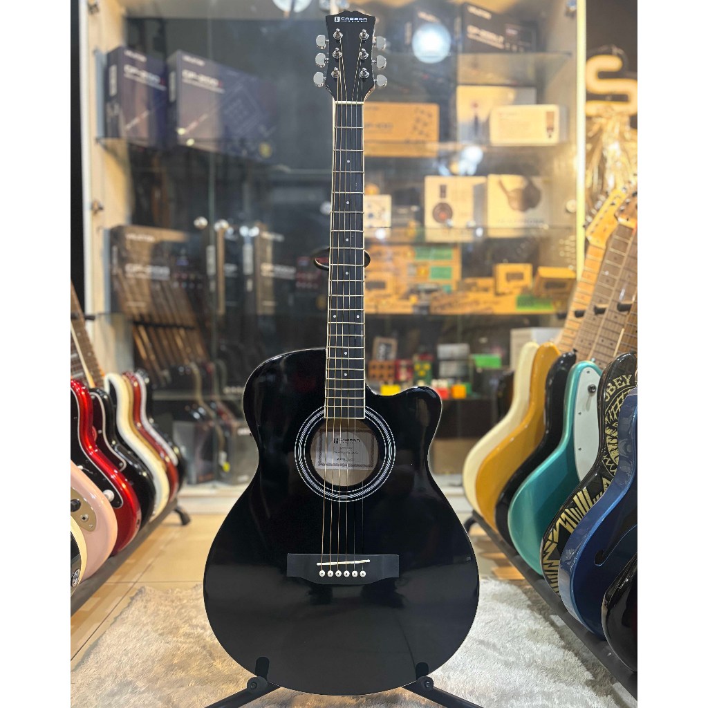 Caesar Julius X-400C Black Glossy Made In China gitar akustik