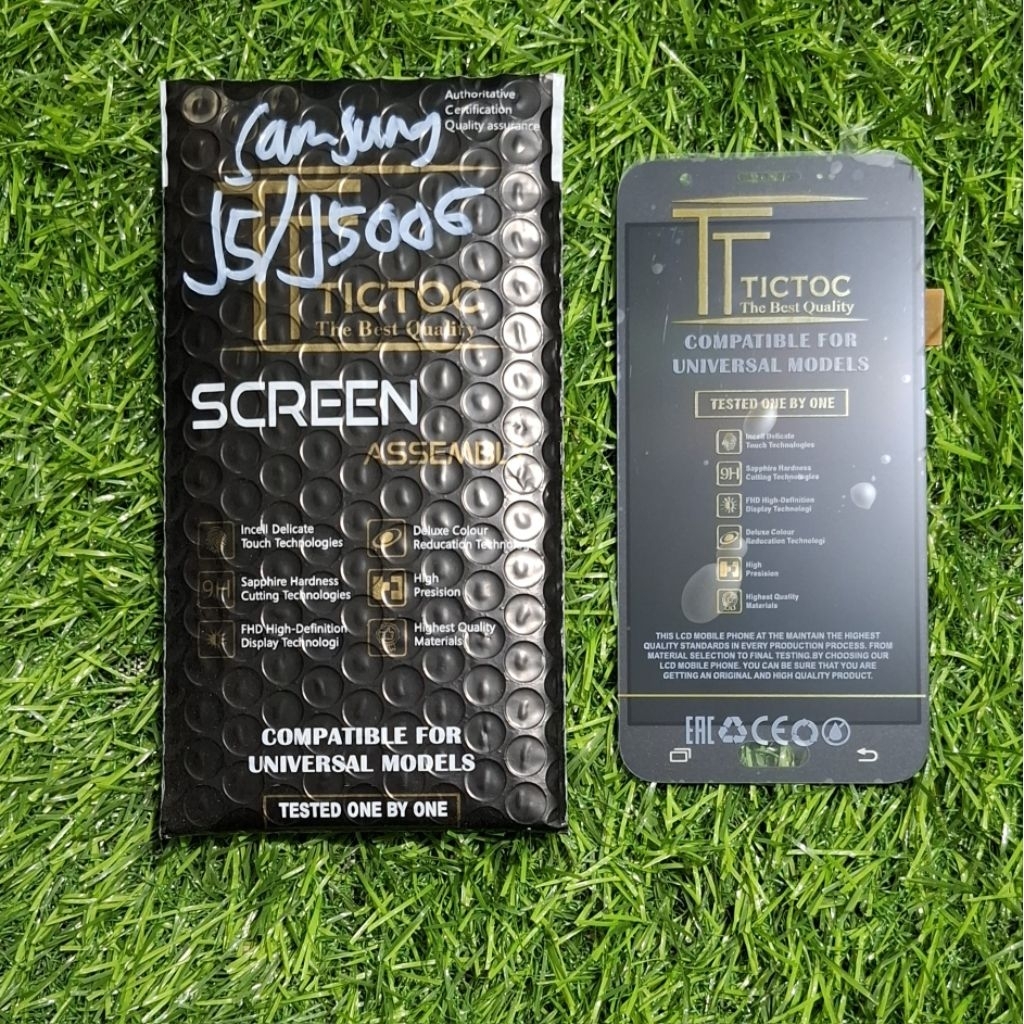 LCD SAMSUNG J5 / J500G BLACK ORIGINAL TICTOC