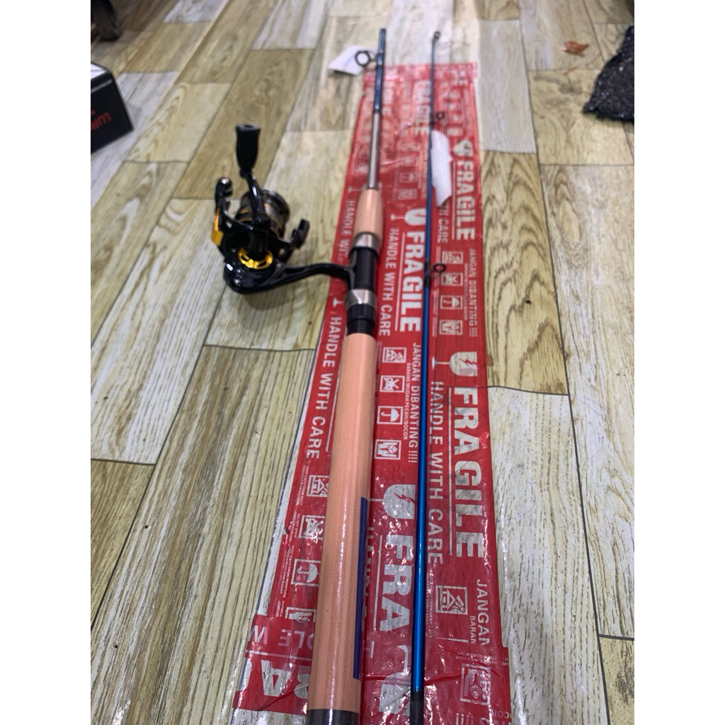 joran cruzar shimano dan reel zorro