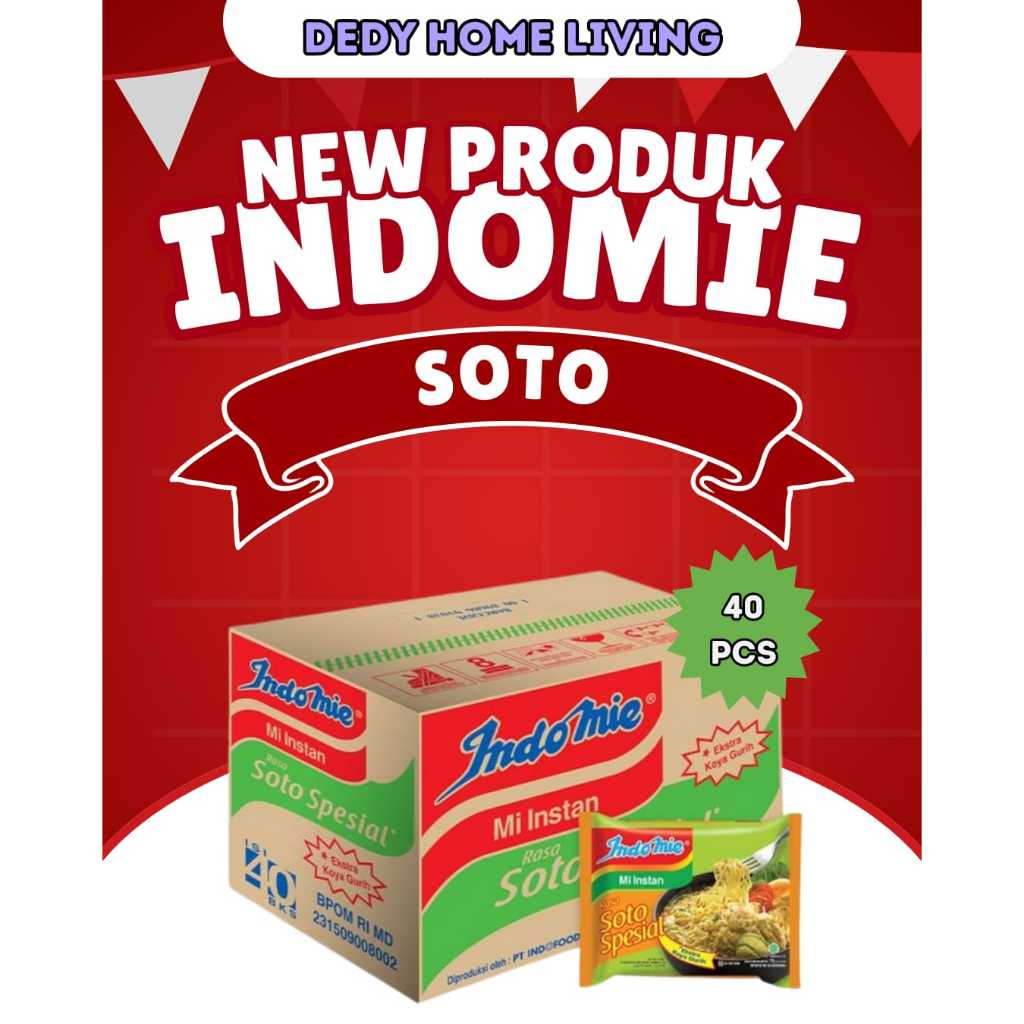 

SEDAP SOTO 1 DUS 40 PCS