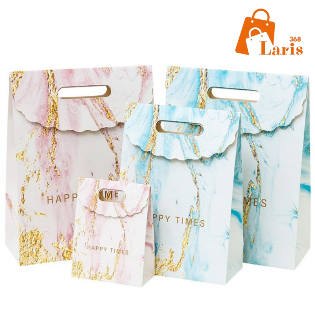 

Laris368 Paper Bag Paperbag Ukuran Sedang Kado Tutup Atas Gift Bag Tas Hadiah Exclusive Motif Marble Pink Dan Biru