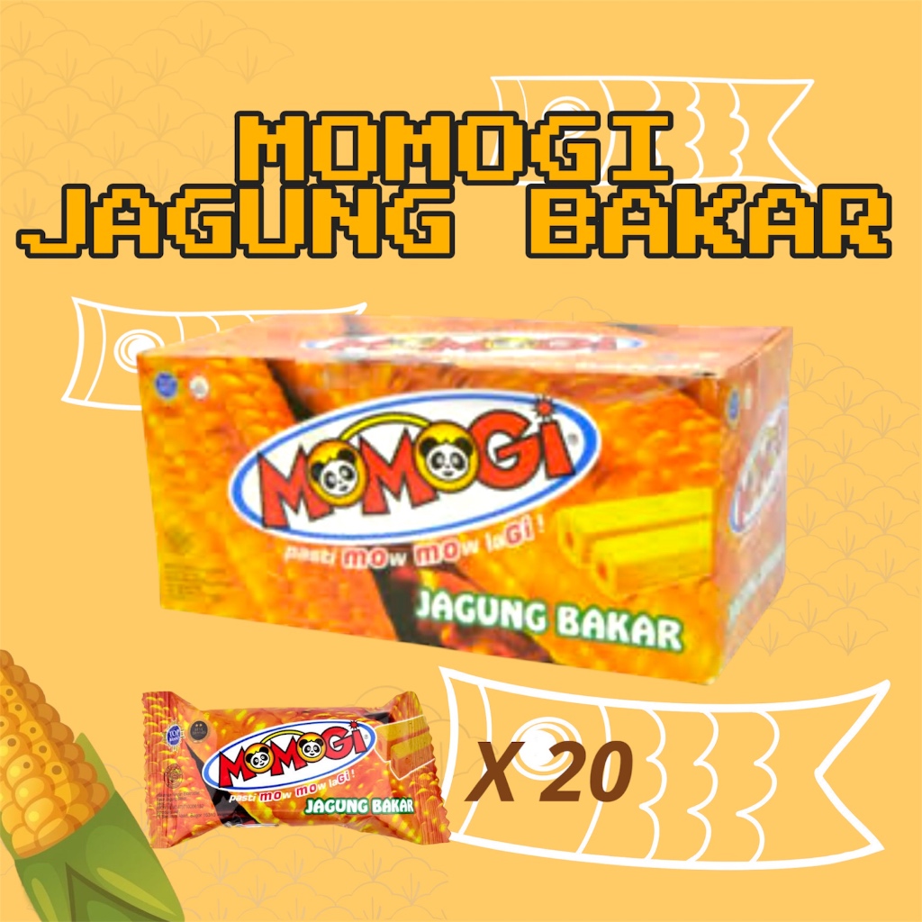 

MOMOGI JAGUNG BAKAR SNACK LEZAT ICI20 PCS