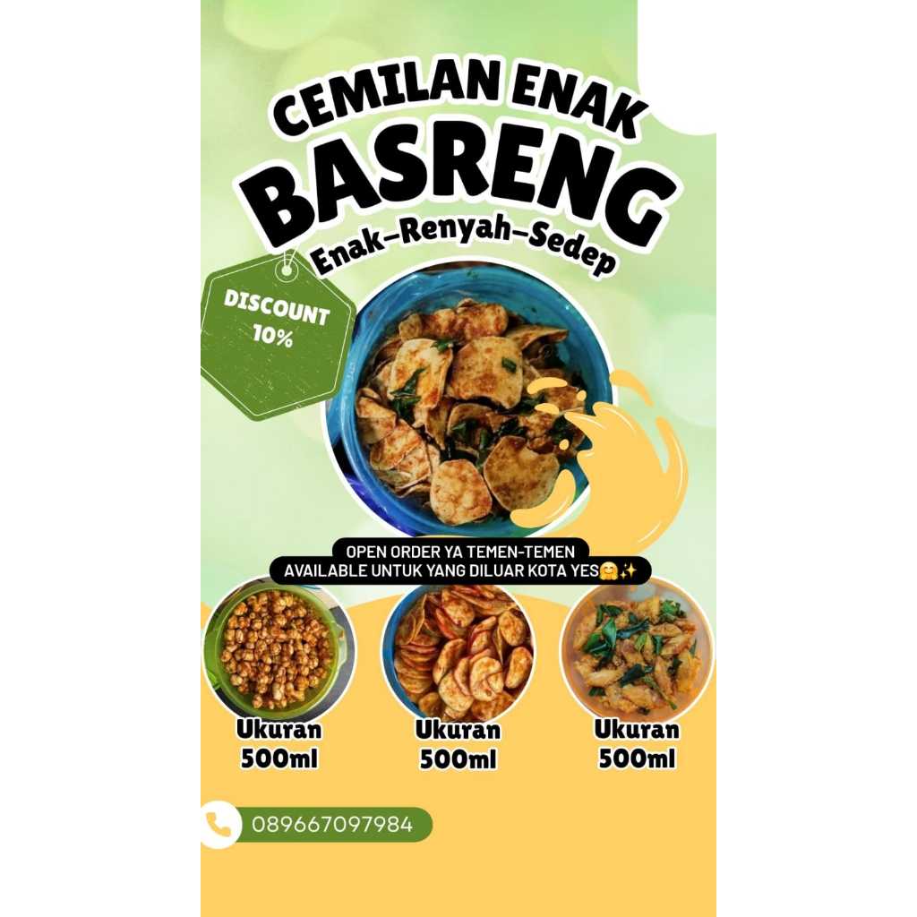 

Basreng Cemilan Enak
