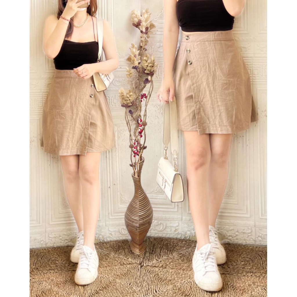 Rok celana linen jumbo